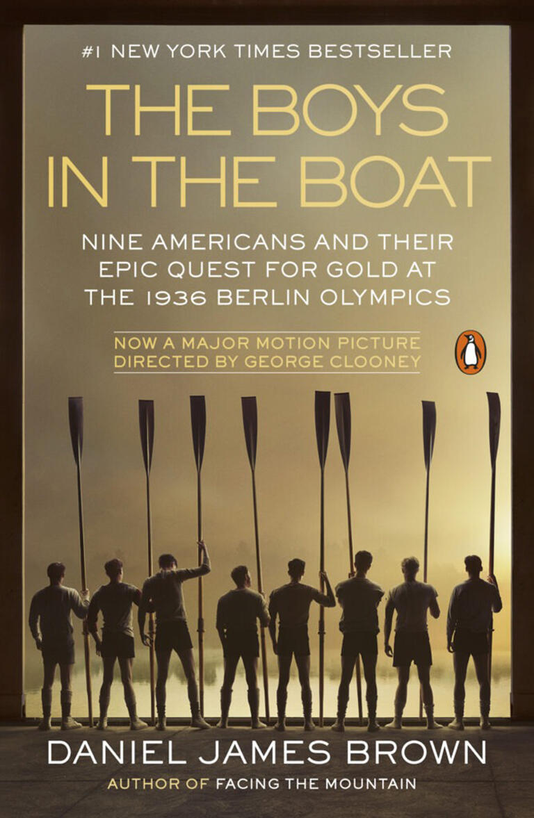 book cover of "The Boys in the Boat"