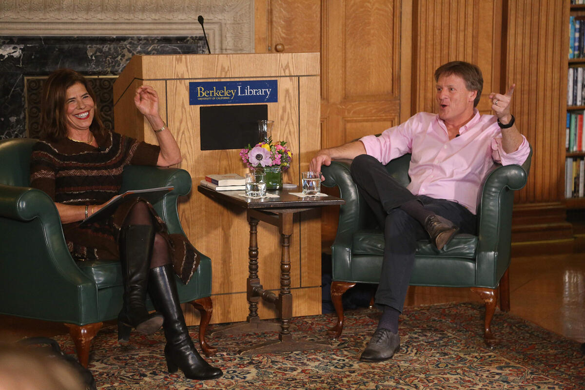 Michael Lewis in conversation with Ramona Naddaff